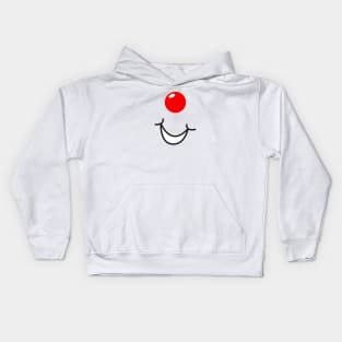 Red Nose Day, Funny and Inclusive Clown Nose Kids Hoodie